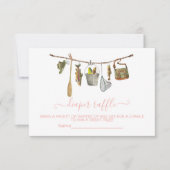 釣りのおむつくじ カード (正面)