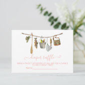 釣りのおむつくじ カード (スタンド正面)