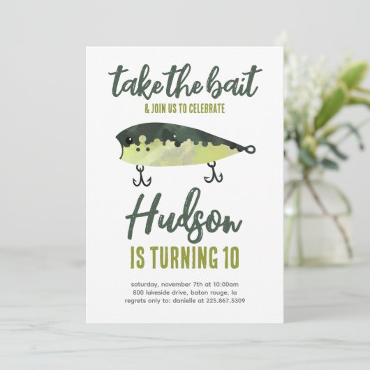 釣りのお誘い 招待状 (スタンド正面)