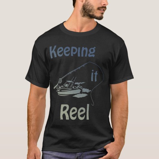 釣りのリアル Tシャツ (正面)