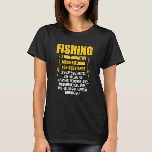 釣りの定義 釣り フィッシャーマン Tシャツ (正面)