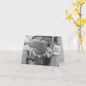 釣りの思い出のグリーティングカード カード (黄色い花)