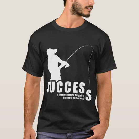 釣りの成功 Tシャツ (正面)