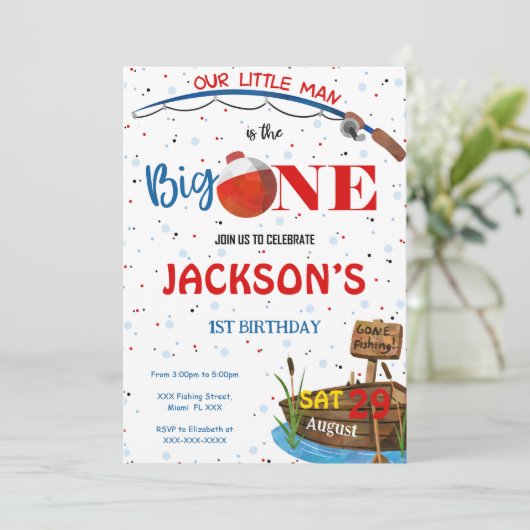 釣りの招待 招待状 (スタンド正面)