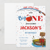 釣りの招待 招待状 (正面/裏面)