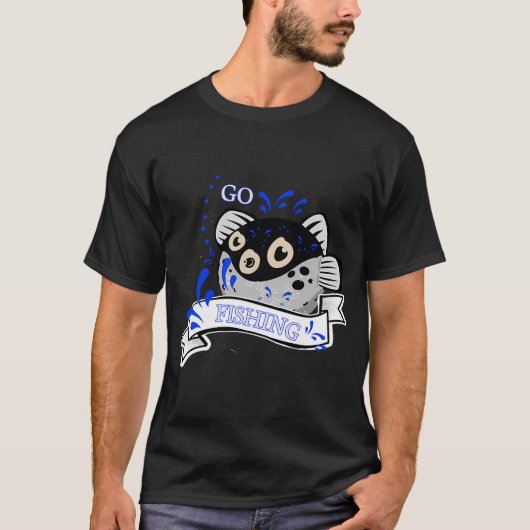 釣りの日 Tシャツ (正面)