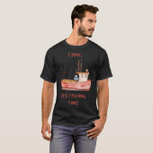 釣りの時間です Tシャツ (正面フル)