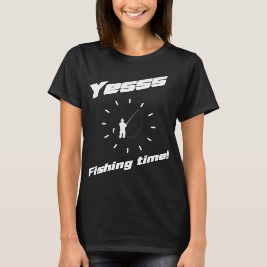 釣りの時間 Tシャツ (正面)
