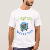 釣りの時間 Tシャツ (正面)