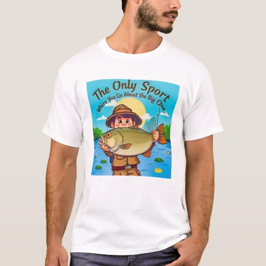 釣りの真実 Tシャツ (正面)