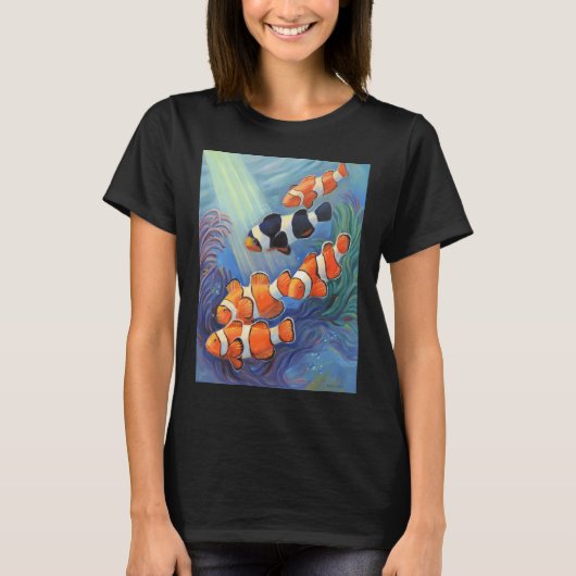 釣りの誘惑 Tシャツ (正面)