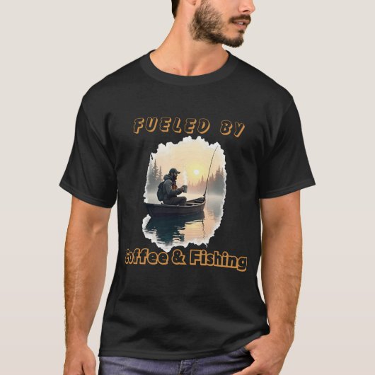 釣りはただの釣りじゃない - ギルと一緒のセラピー Tシャツ (正面)