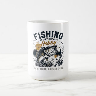 釣りは単なる趣味ではありません - それは生き方です コーヒーマグカップ