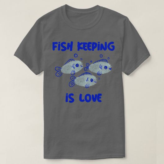 釣りは愛なり Tシャツ (デザイン正面)