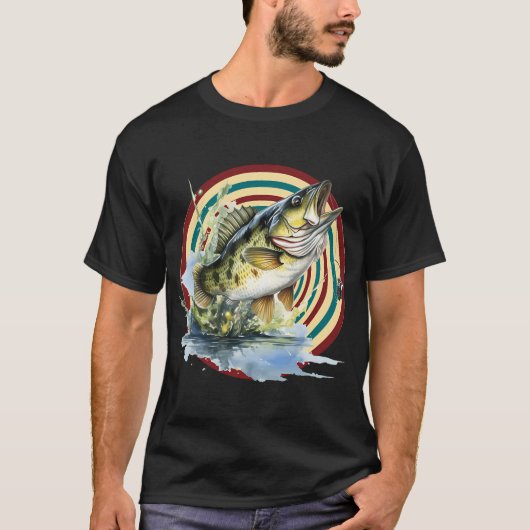 釣りは最高です Tシャツ (正面)