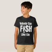 釣りは私に任せて! 面白い 釣り 引退 Tシャツ (正面フル)