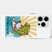 釣りは私の人生 Case-Mate iPhoneケース (裏面 (横))