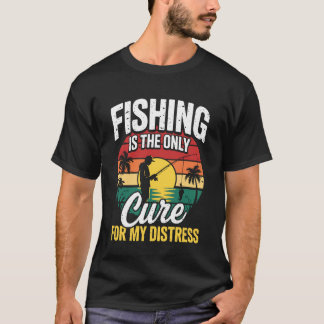 釣りは私の唯一の治療法 フィッシャーマン 癒し Tシャツ
