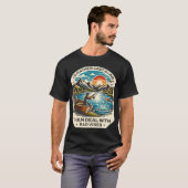 釣りは私の問題のほとんどを解決してくれる 狩猟は Tシャツ (正面フル)