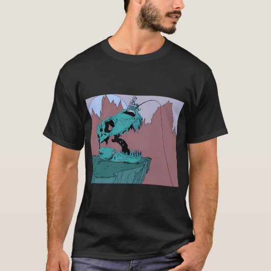 釣りは私の問題のほとんどを解決してくれる 狩猟は Tシャツ (正面)