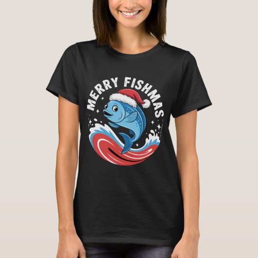 釣りは私の癒し Tシャツ (正面)