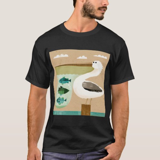 釣りは私の運動 Tシャツ (正面)