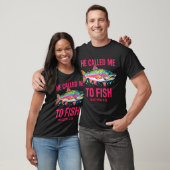 釣りへと呼ばれた Tシャツ (ユニセックス)