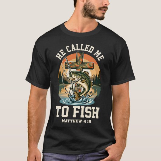 釣りへと呼ばれた Tシャツ (正面)