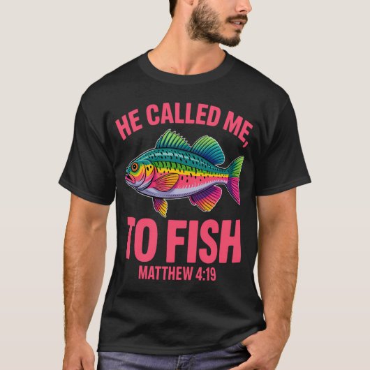 釣りへと呼ばれた Tシャツ (正面)