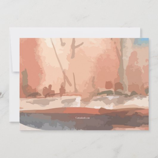 釣りへの招待状 招待状 (裏面)