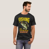 釣りへ行く、そして川へと私は自分の心を失くしに行く Vi Tシャツ (正面フル)