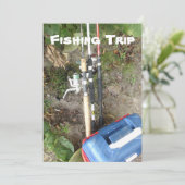 釣りまたはキャンプの招待状 招待状 (スタンド正面)