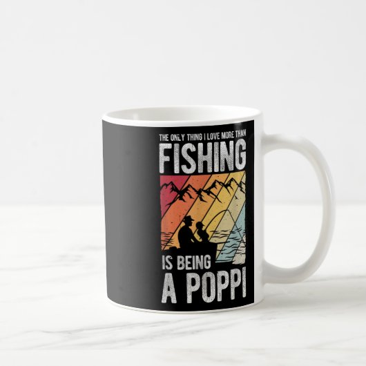 釣りよりも好きなもの、それはただひとつ コーヒーマグカップ (右)