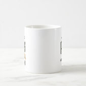 釣りをして犬を撫でたいだけ 1 コーヒーマグカップ (中央)