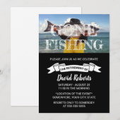 釣りをしに行こう サマービーチ引退パーティー 招待状 (正面/裏面)