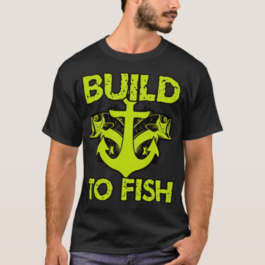 釣りをするために造る Tシャツ (正面)