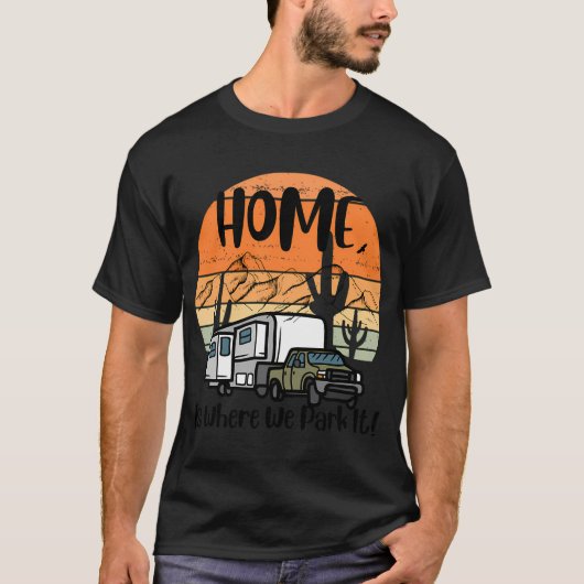 釣りをする州 Tシャツ (正面)