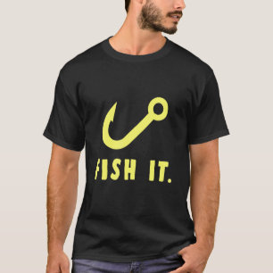 釣りをする フック 自然 スポーツ 釣り人 趣味 リール アン Tシャツ