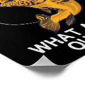 釣りをする ポスター (角)