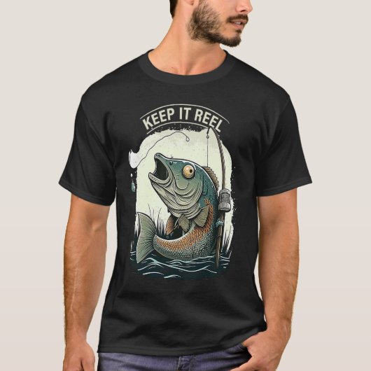 釣りを楽しもう 1 Tシャツ (正面)