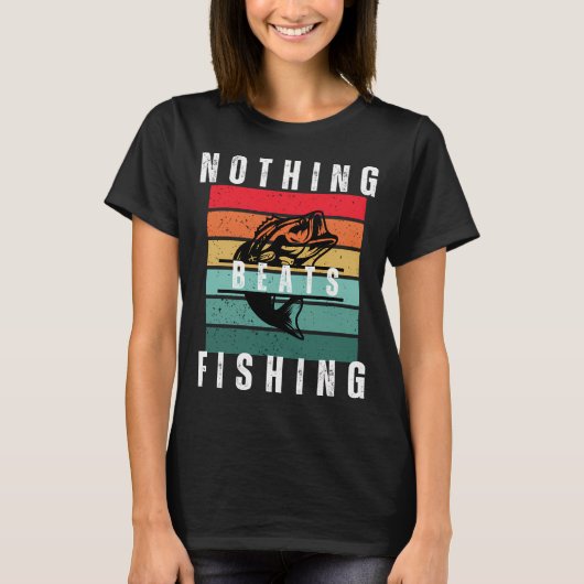 釣りを超えるものはない Tシャツ (正面)