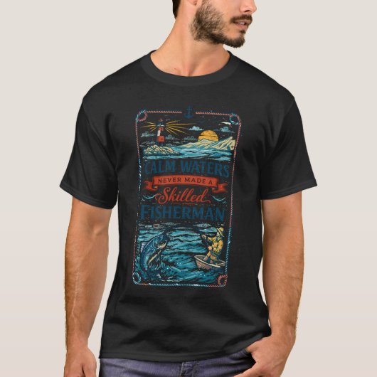 釣りアドベンチャー Tシャツ (正面)