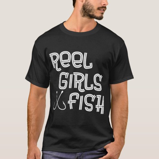 釣りガール フィッシング Tシャツ (正面)