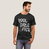 釣りガール フィッシング Tシャツ (正面フル)