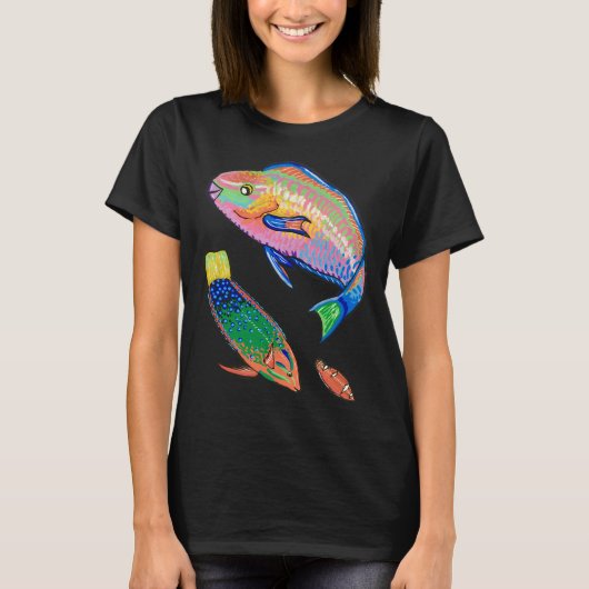 釣りギフト, 釣りおもしろギフト, 釣りor私のギ tシャツ (正面)