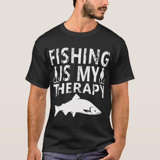 釣りセラピー Tシャツ (正面)