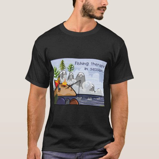 釣りセラピー Tシャツ (正面)
