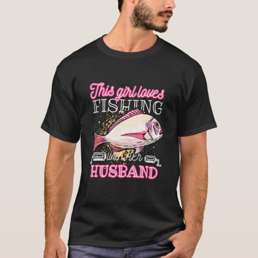 釣りデザイン 魚 1 Tシャツ (正面)