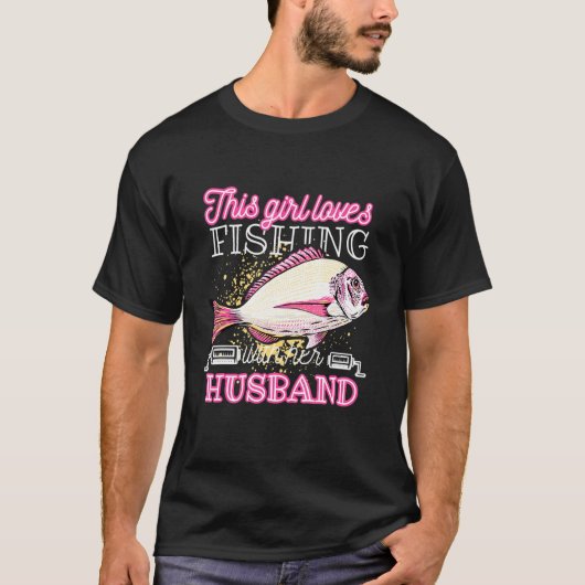 釣りデザイン 魚 1 Tシャツ (正面)