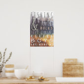 釣りトラック ハンティング バックス 赤ちゃん男の子保育園 ポスター (キッチン)